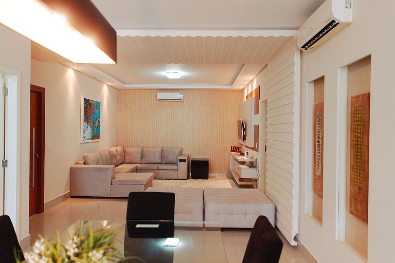 Apartamento alto padrão com 3 suítes, sala 3 ambientes todos