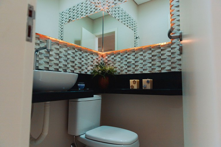 Apartamento alto padrão com 3 suítes, sala 3 ambientes todos